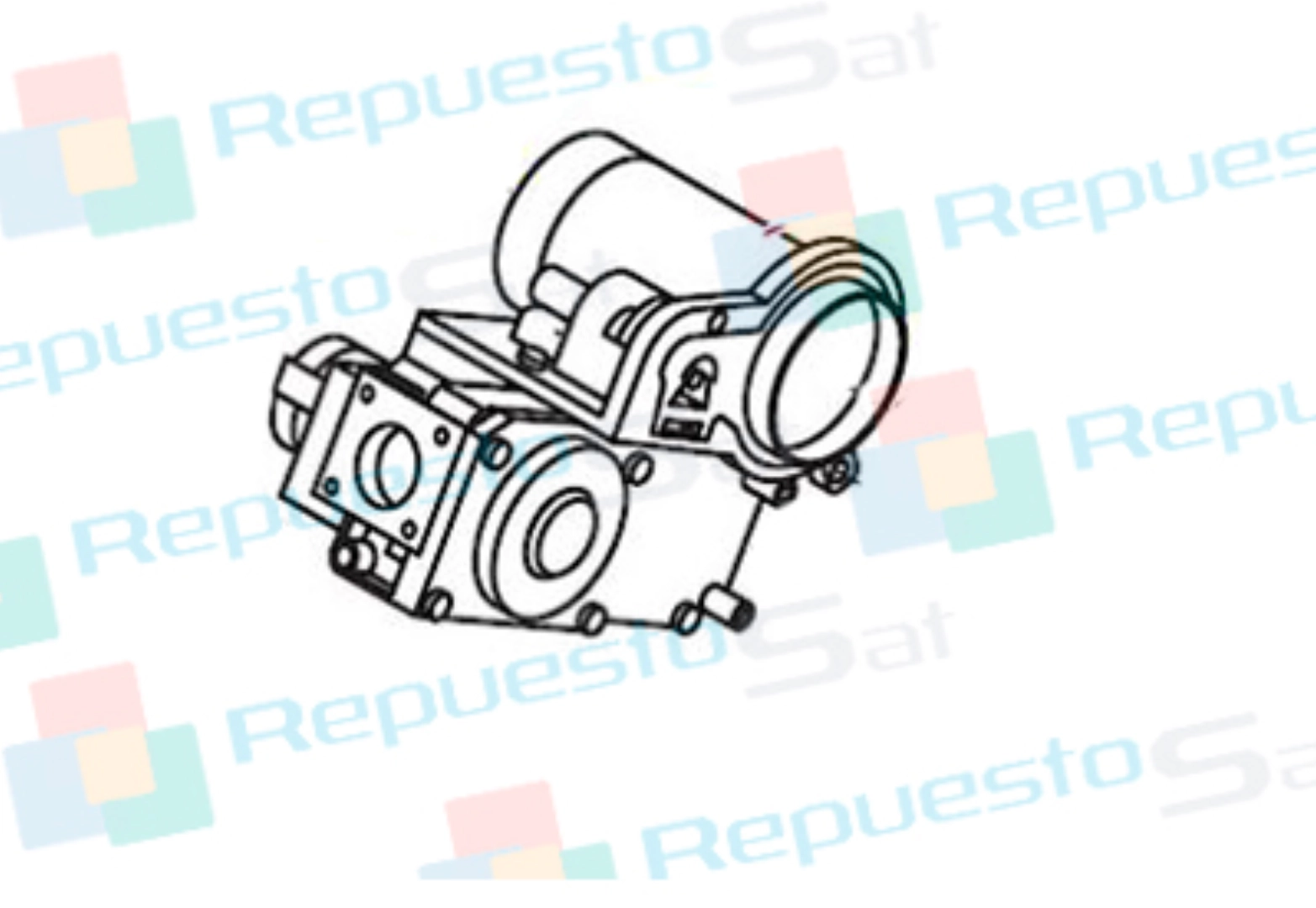 Conjunto regulador de gases