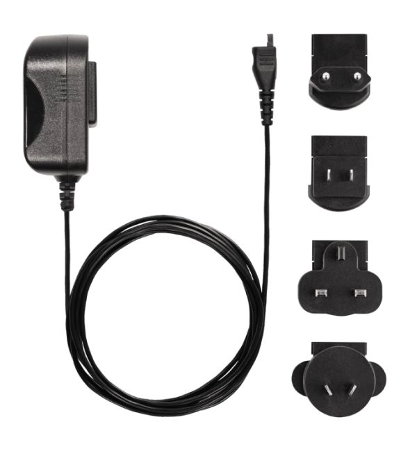 Alimentador/cargador universal 100-240 VCA / 6.3 VCC - Con adaptadores internacionales