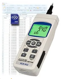 Manómetro  para aire y líquidos PCE-932