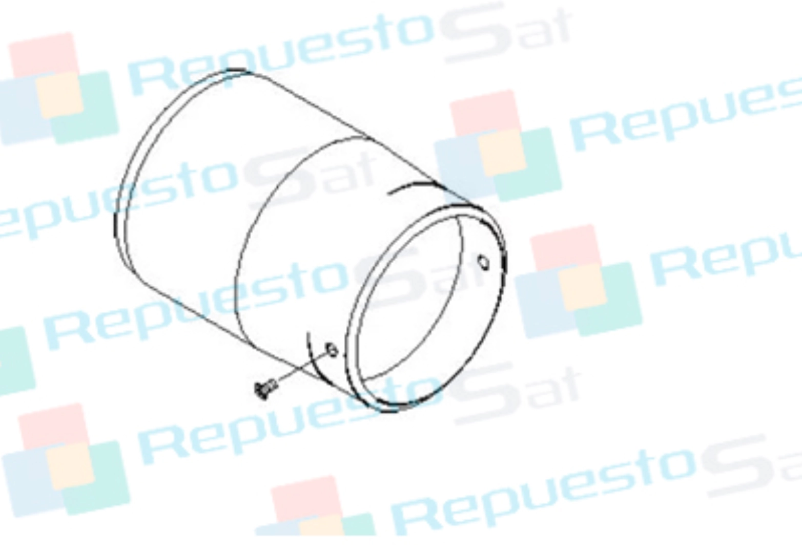 TUBO LLAMA QUEMADOR BRF 5218 VI