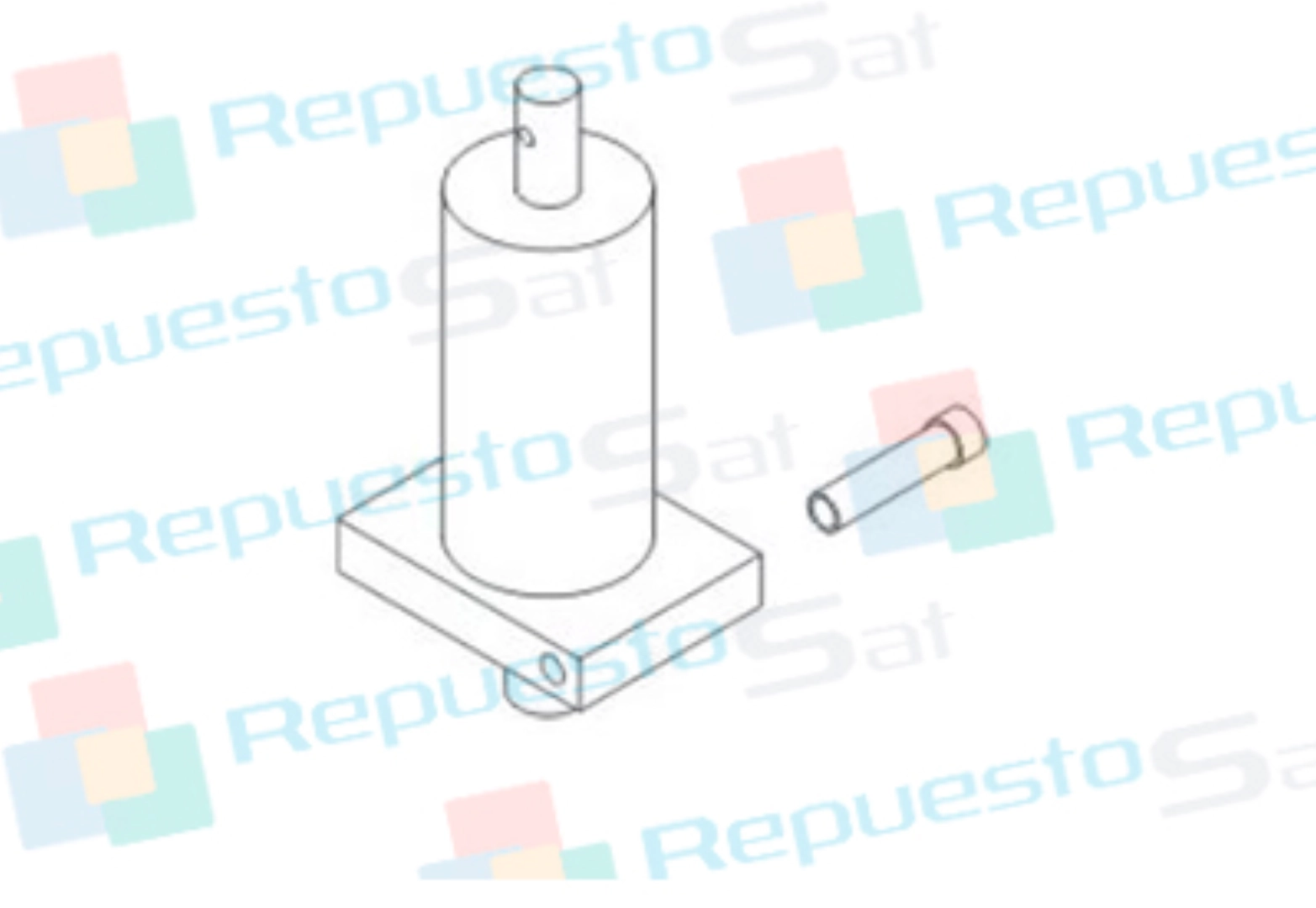 HIDRÁULICO DE AIRE KT 3R/20/10V00 LARGO