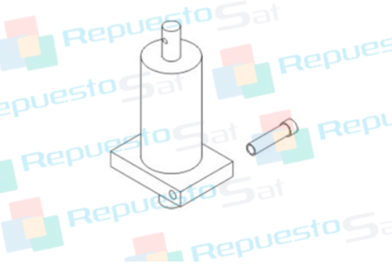 HIDRÁULICO DE AIRE KT 2R-3R-5R-10 CORTO