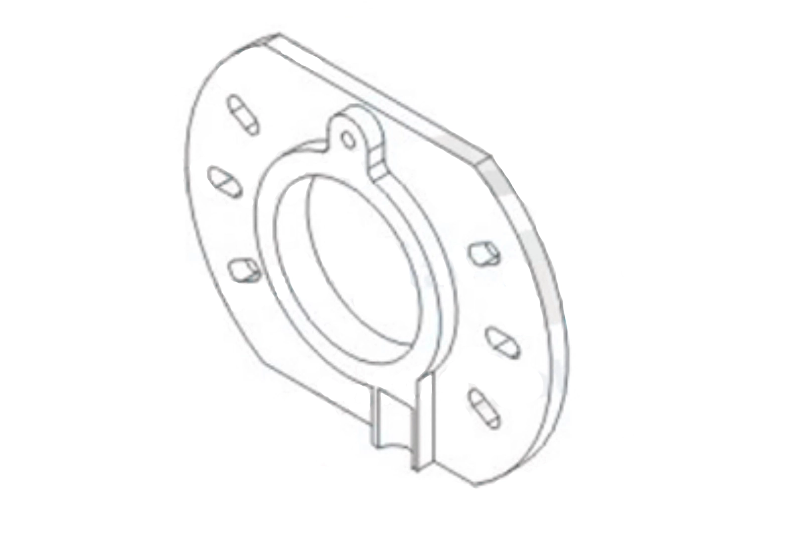 BRIDA DE SUJECIÓN A LA CALDERA KT 3-5L