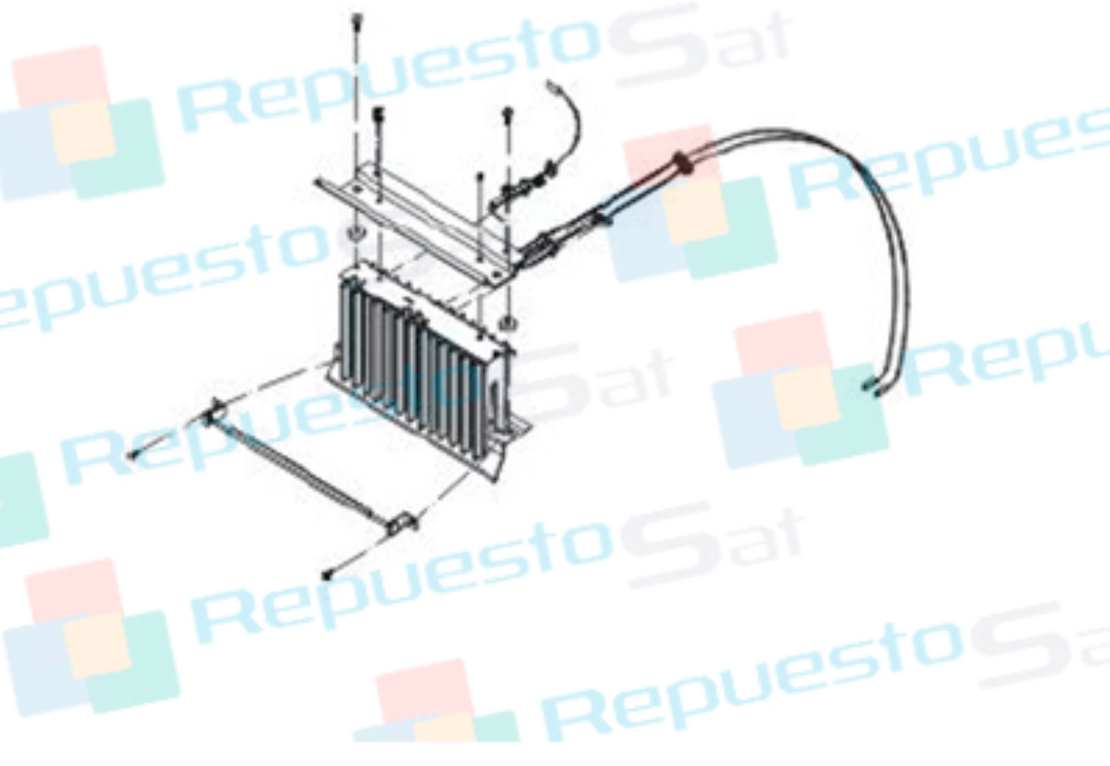 KIT CONJUNTO QUEMADOR RF/RSF (GAS NATURAL, GAS PROPANO )