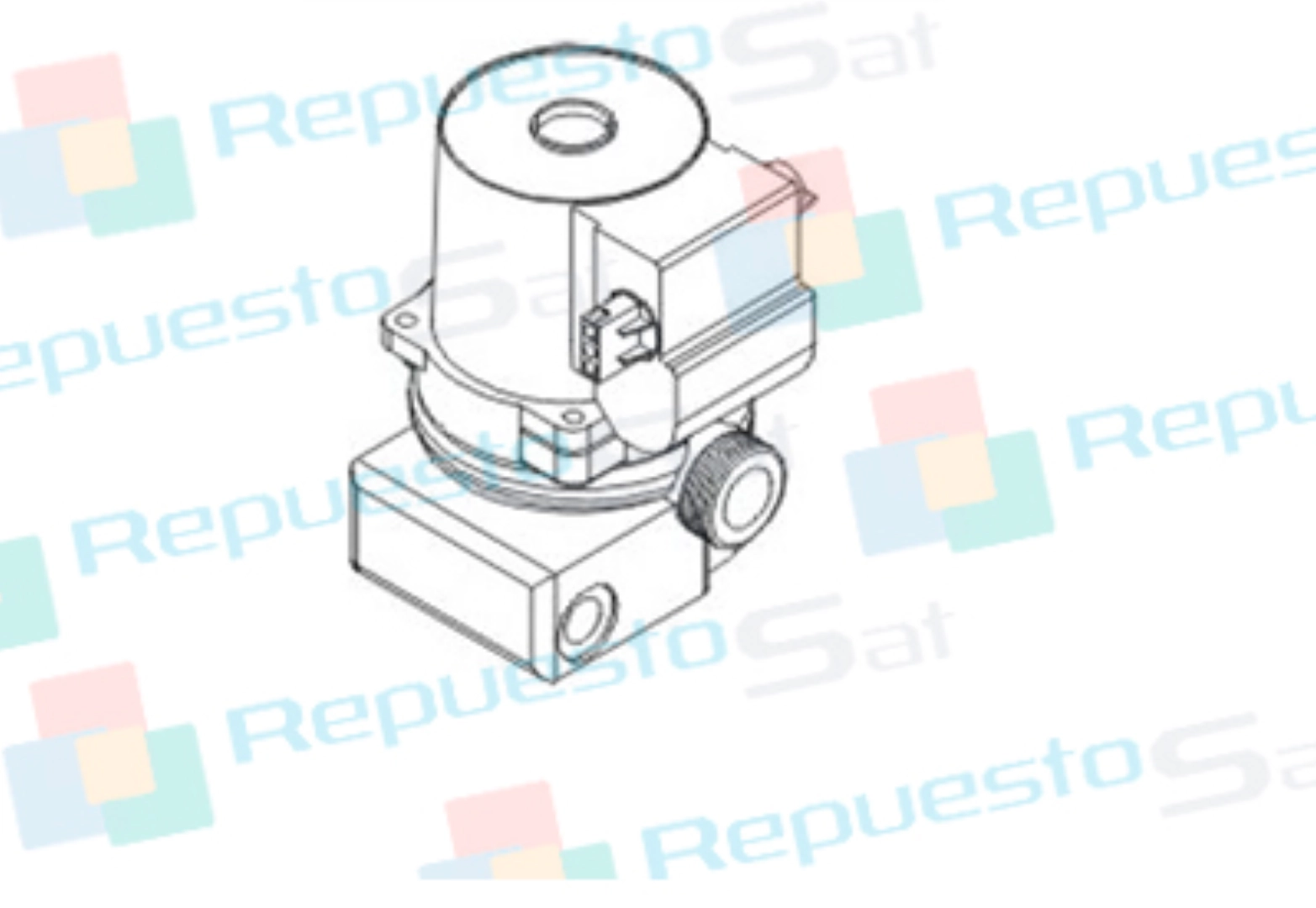 CONJUNTO BOMBA DE 2 VÍAS Y 3 VELOCIDADES R-30/30