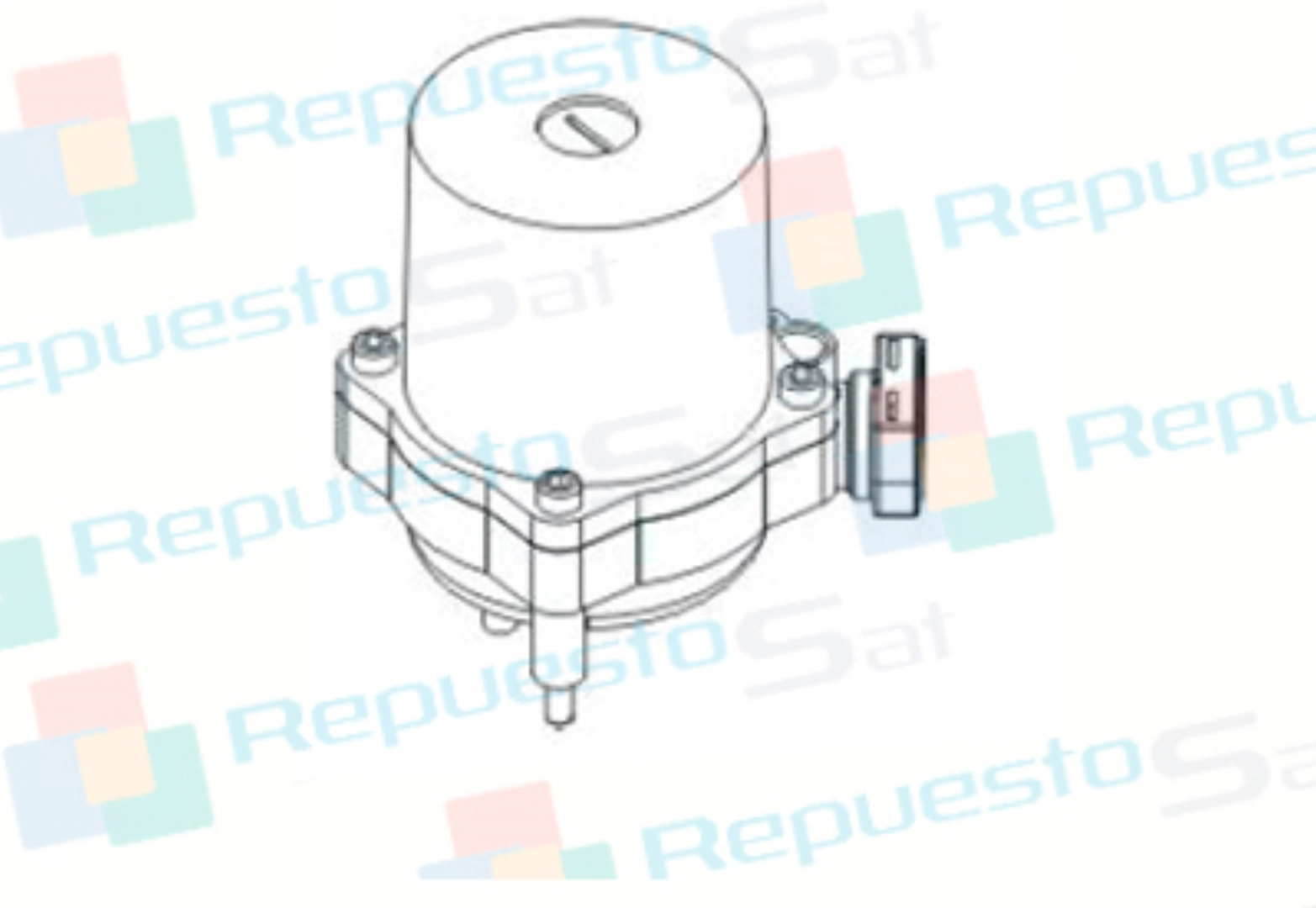 CONJUNTO BOMBA DE 2 VÍAS Y 3 VELOCIDADES VICT.