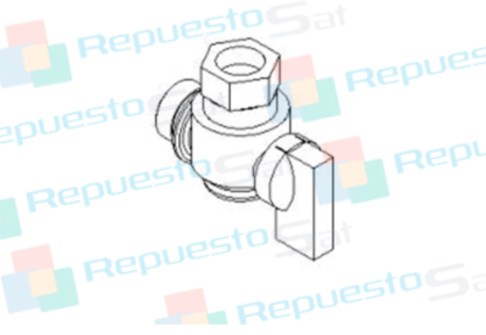 GRIFO BOLA 1/2" 90° PMI ALTAIS