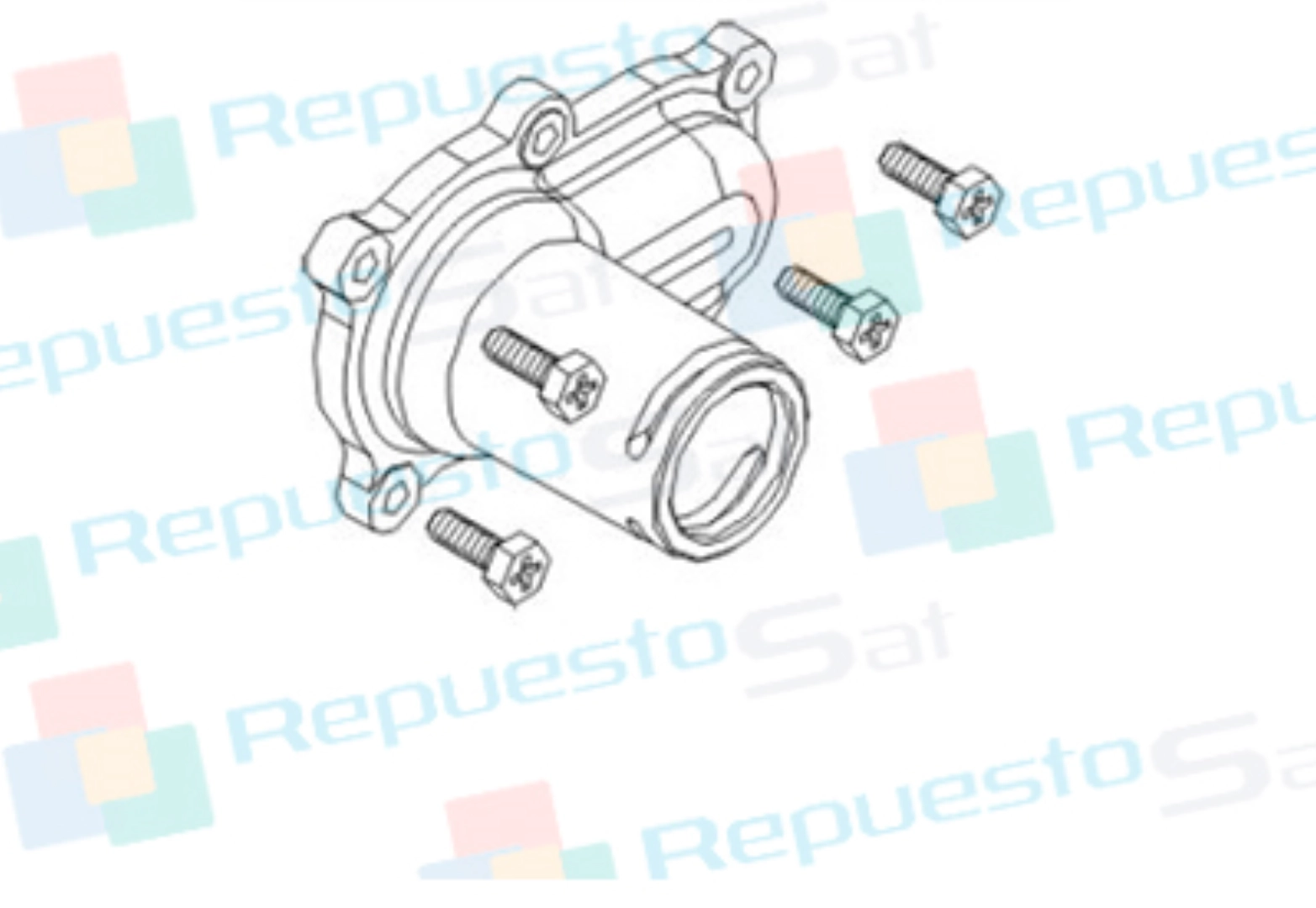 TAPA VÁLVULA 3 VIAS ROCA VEGA