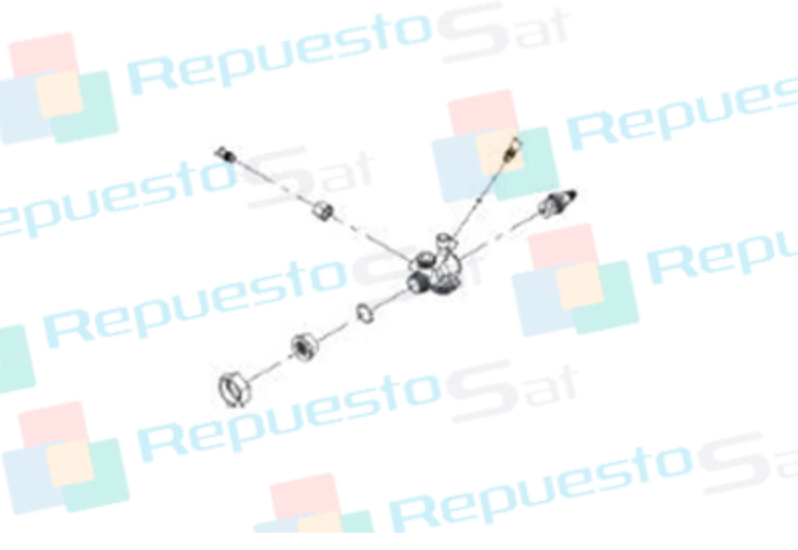 CONJUNTO GRIFO RETORNO CALEFACCIÓN R-30/30