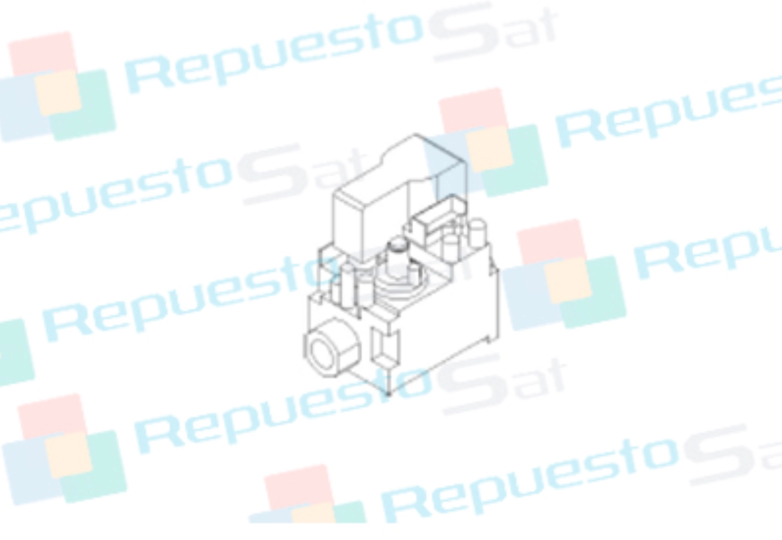 VÁLVULA GAS SIT 848 BIOS PLUS-POWER HT 50-70 PLUS