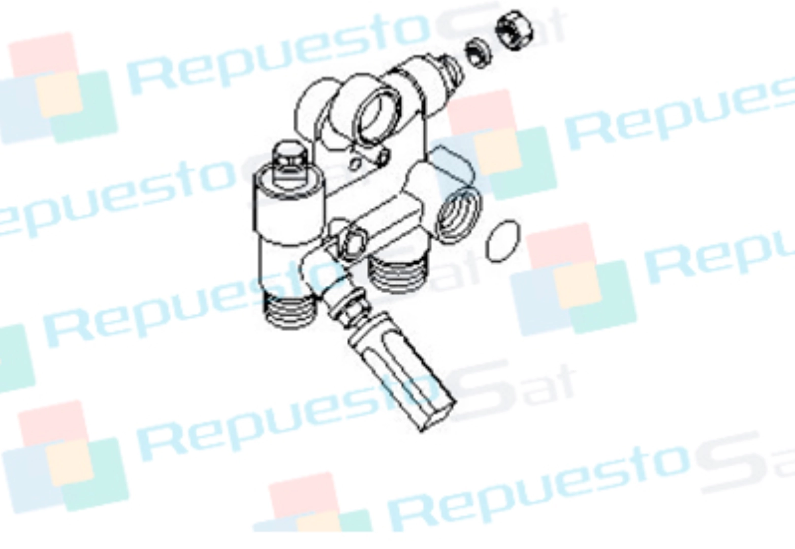 CONJUNTO ENTRADA DE AGUA ALTAIS
