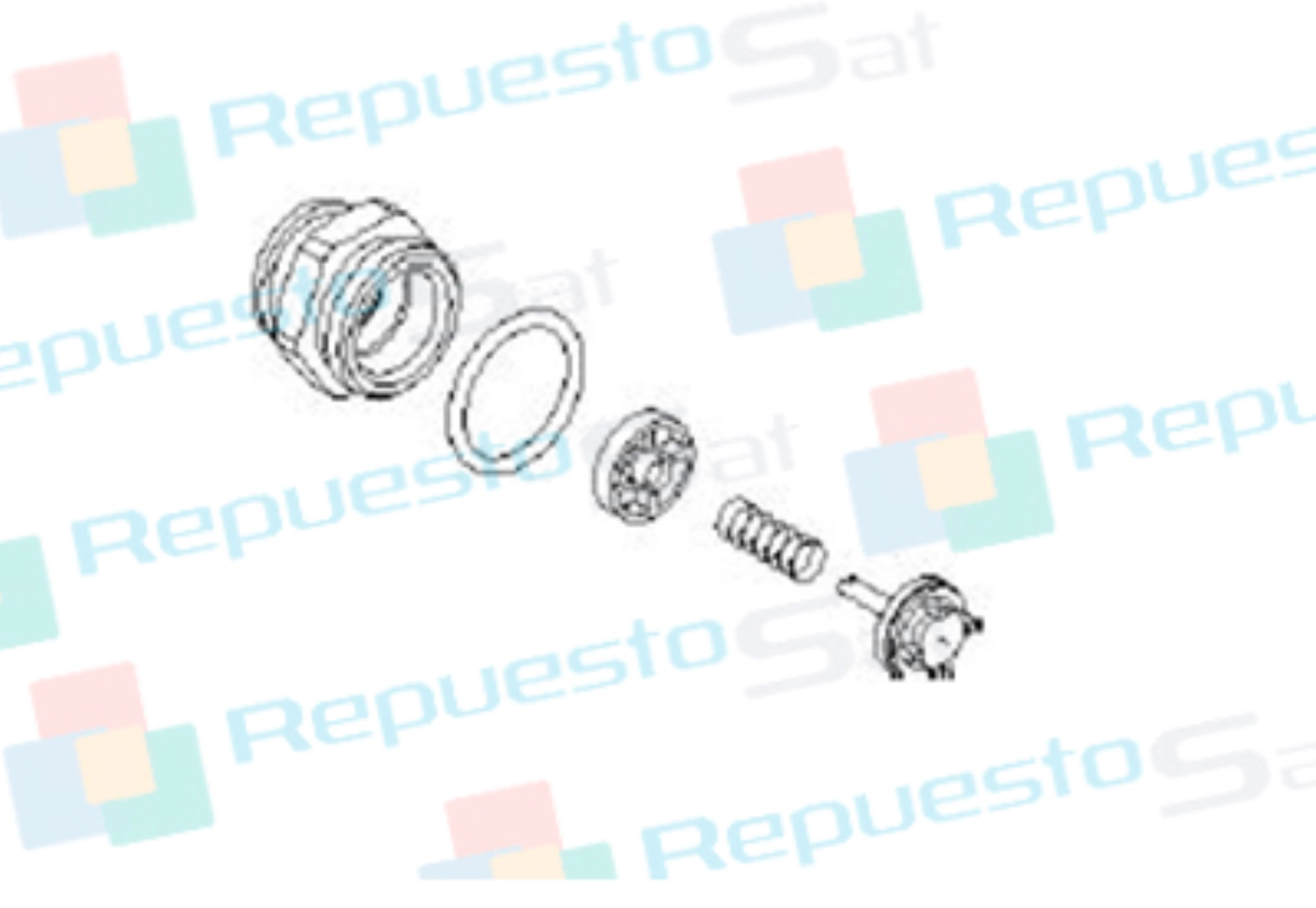 SALIDA DE AGUA / CONJUNTO BY-PASS ALTAIS