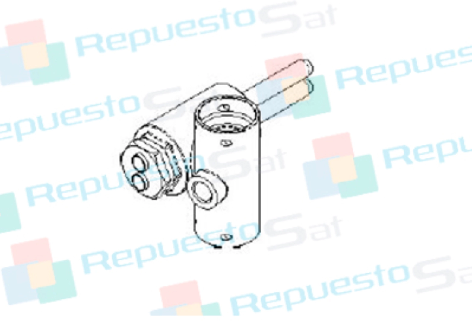 VAINA DETECTOR CAUDAL SENSOR INMERSIÓN GAVINA GTI