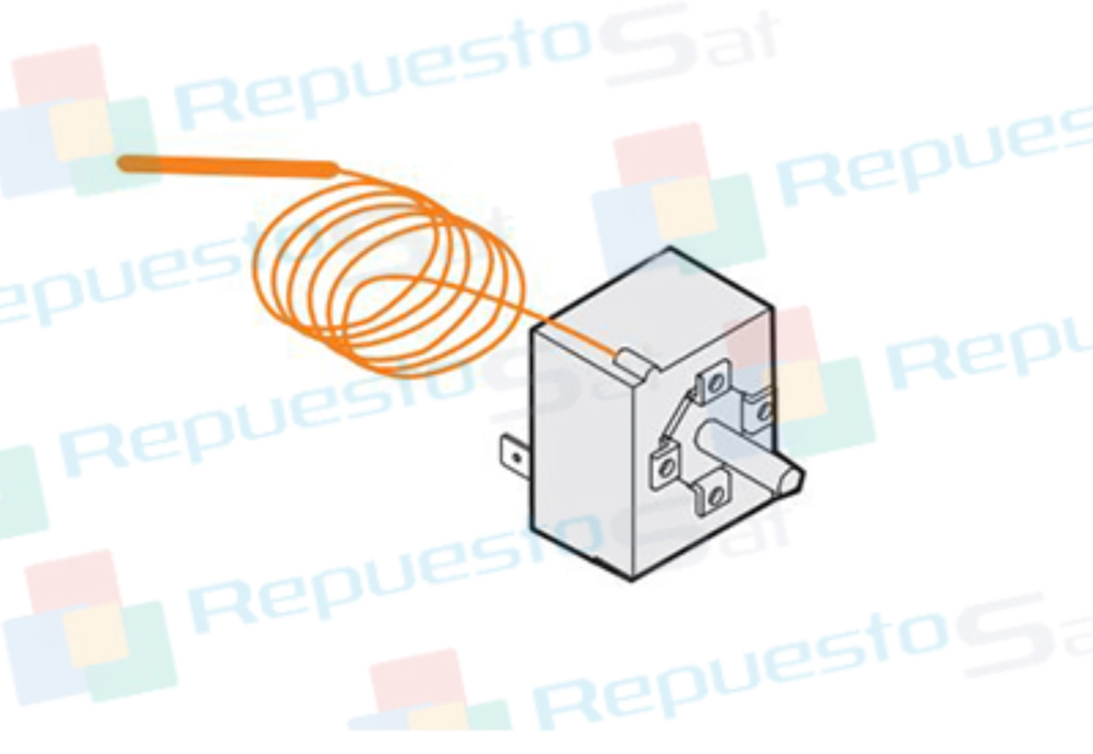 TERMOSTATO SEGURIDAD 110°C LATERAL GAVINA EM
