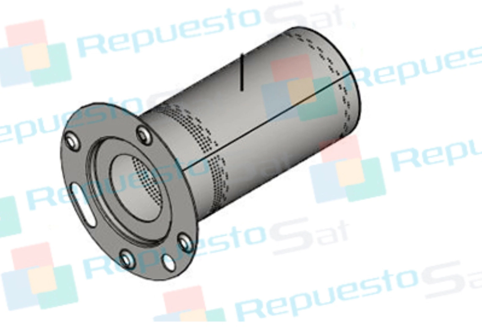 CUERPO DE LLAMA CILÍNDRICO