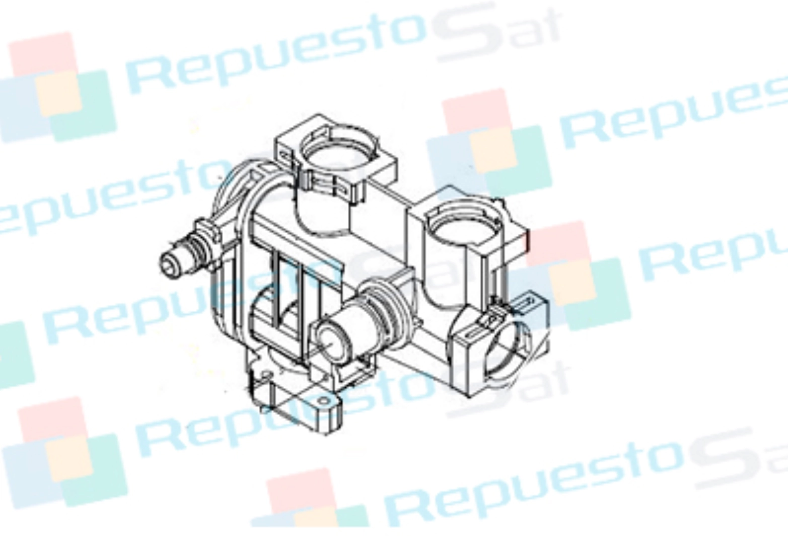 KIT CORPO SANIT.MANDATA BY-PASS I.BITRON