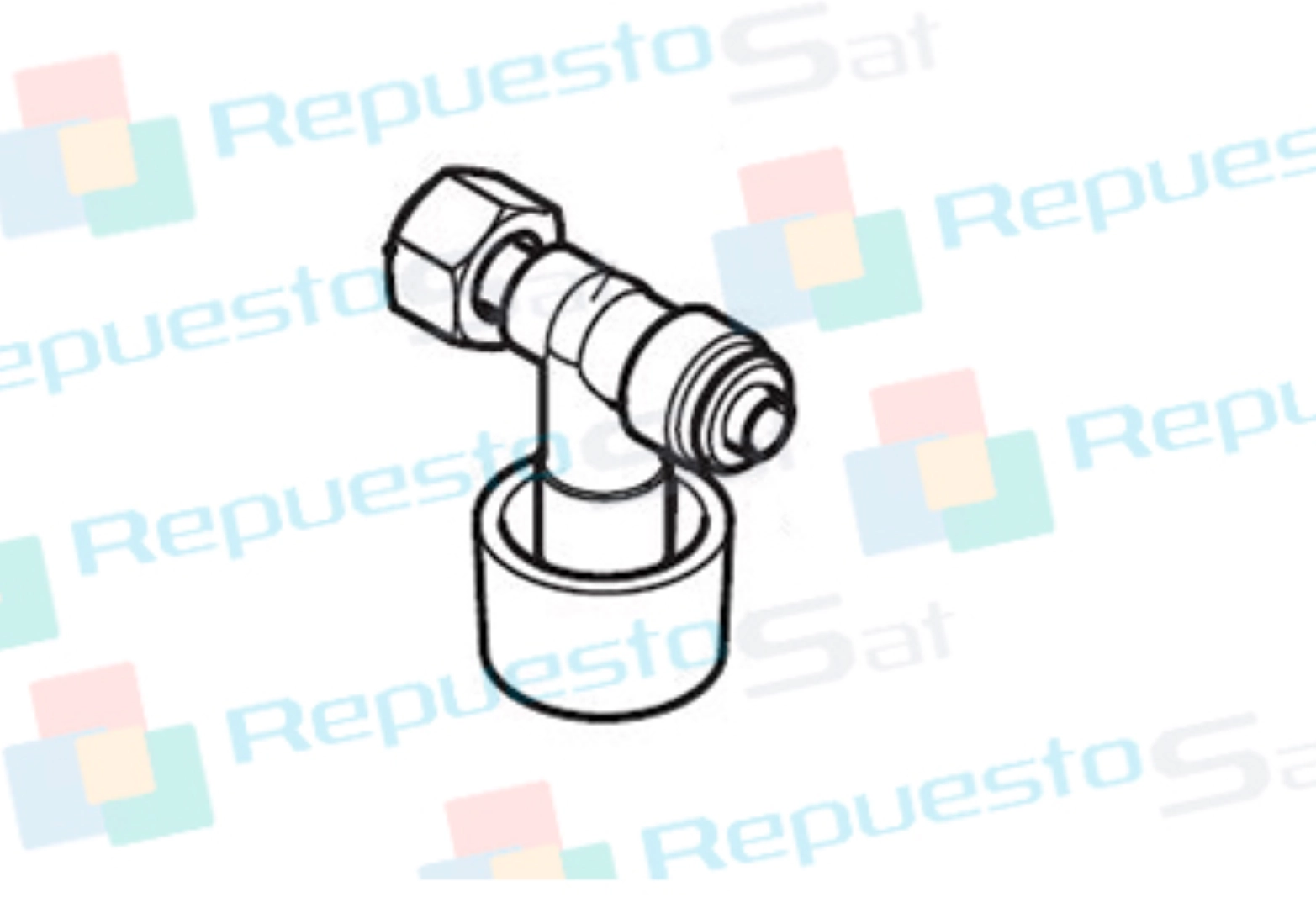 VALVULA RIEMP.3/8M X1/4 DADO