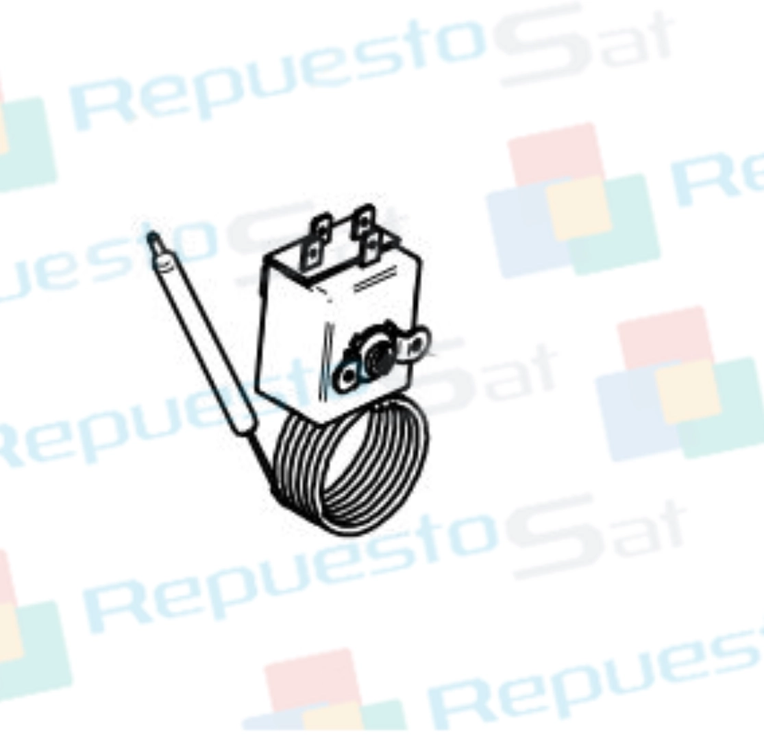 TERMOSTATO TARA FIJA 60º  1,5 mts. (BT DUO 500/1000)