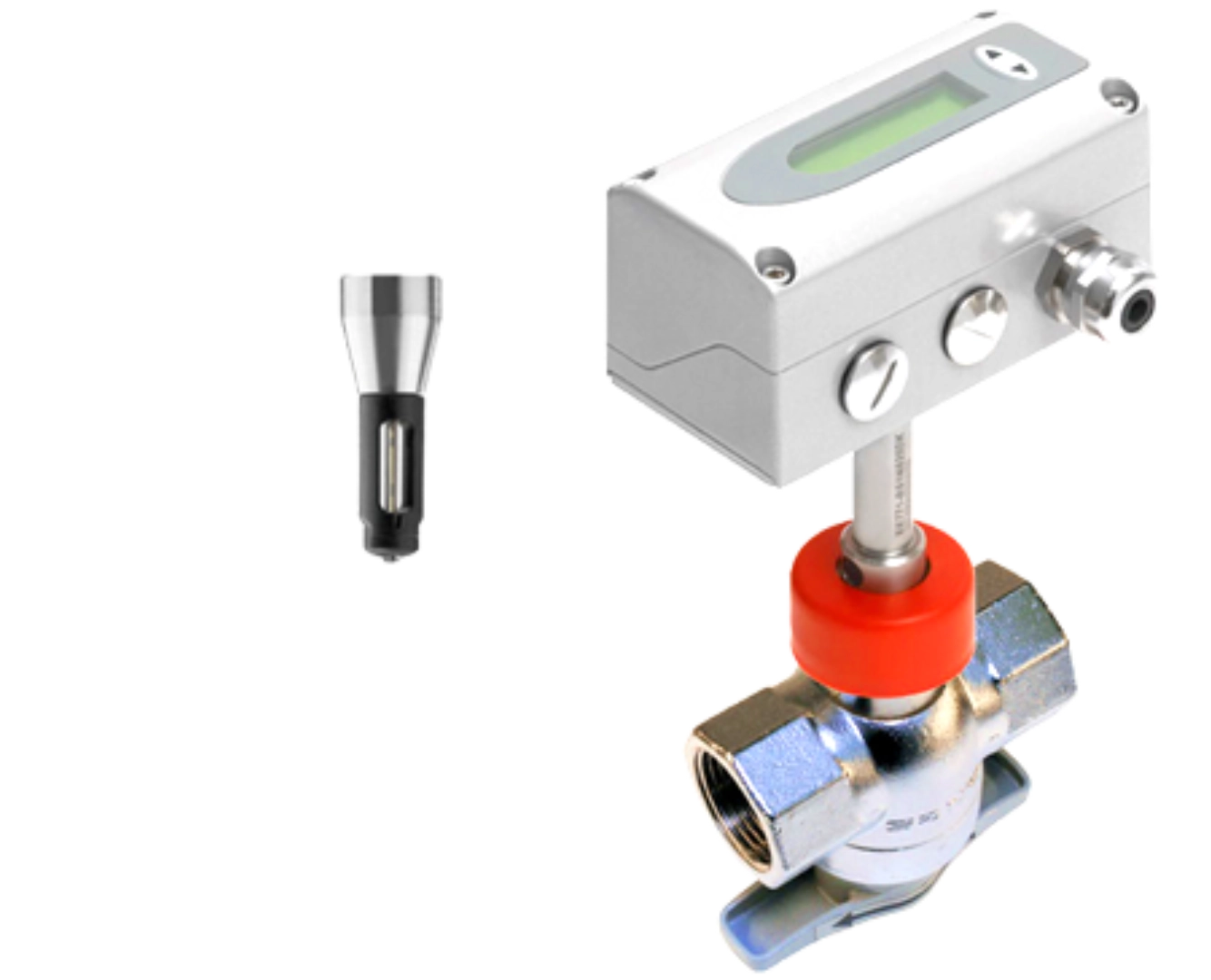 Medidor de Caudal de Aire en línea para tuberías pequeñas