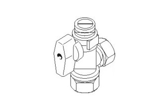 GRIFO RETORNO CALEFACCIÓN 3/4 PLATINUM COMPACT