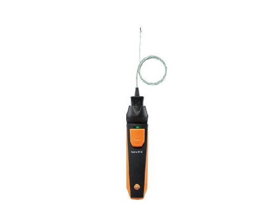 Producto Termómetro testo 915i con sonda de cable flexible con Bluetooth.
