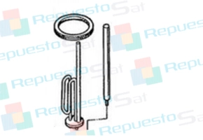 Producto RESISTENCIA H 1600W+JUNTA+ANODO