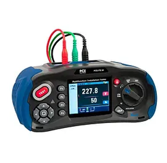 Producto Comprobador de instalaciones PCE-ITE 50