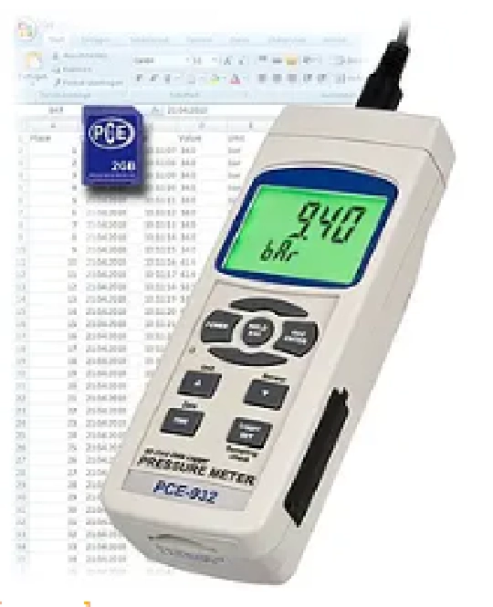 Producto Manómetro  para aire y líquidos PCE-932