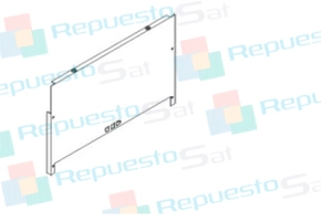 Producto CONJUNTO PANEL FRONTAL CÁMARA DE COMBUSTIÓN