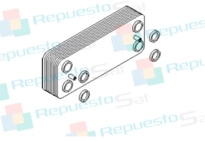 Producto INTERCAMBIADOR CALOR-ACS 10 PLACAS ALTAIS