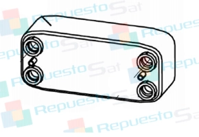 INTERCAMBIADOR 20 PLACAS