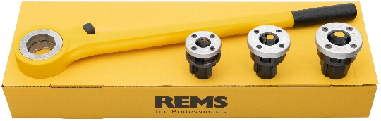 Producto REMS eva Set en cartón NPT 1/2+3/4+1