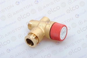 VALV. SEG. 3BARES 1/2 CON GRIFO EVACU.