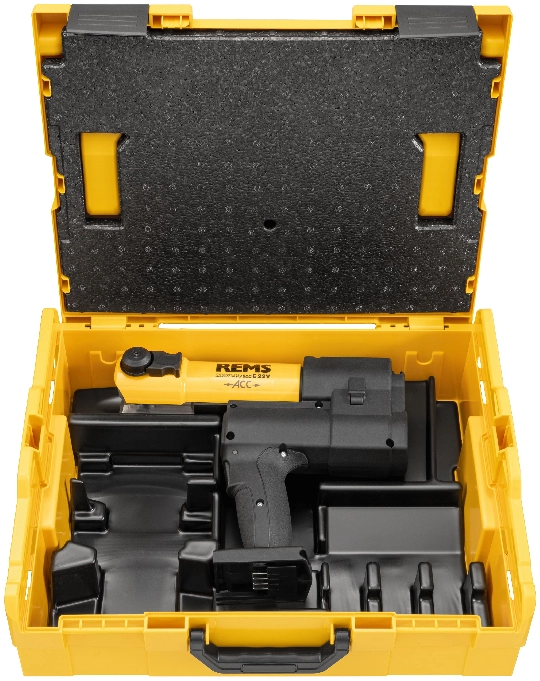 Producto REMS Akku-Press E 22V ACC Basic-Pack\P L-Boxx