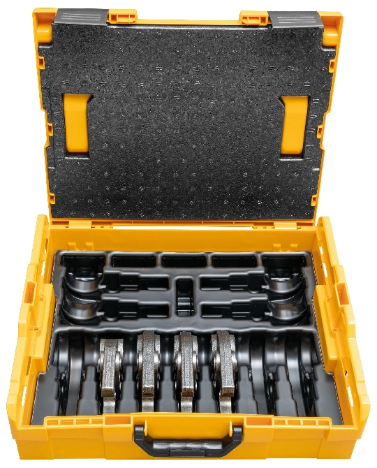 Producto REMS Tenazas prensar Mini Set V 15+18+22+28 L-Boxx