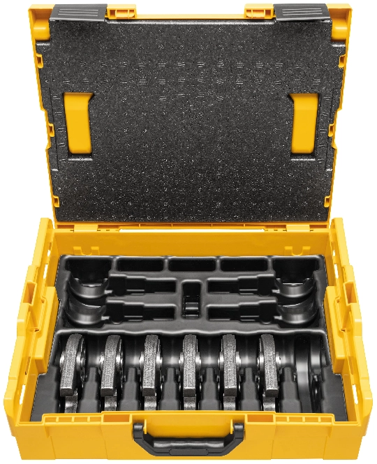 Producto REMS Tenazas prensar Mini Set BMP 1/4+3/8+1/2+5/8+3/4+1" L-Boxx