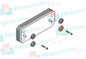 Producto KIT INTERCAMBIADOR PLACAS VICTORIA CONDENS 24/24F