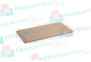 AISLANTE CAMARA COMBUSTION TRASERO