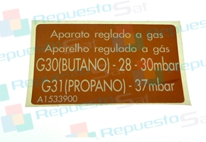 Producto ETIQUETA BUTANO/PRO