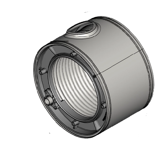 Producto Intercambiador de calor 11 vueltas CHE