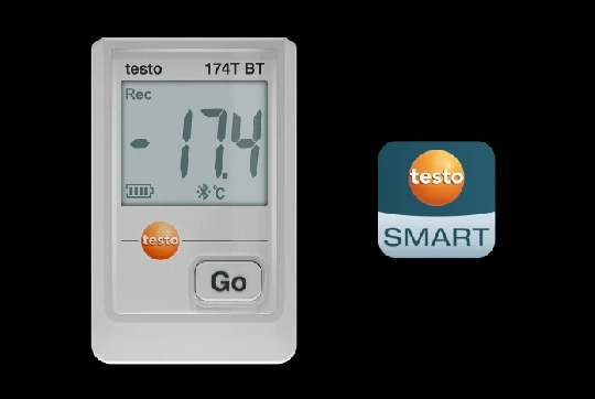 Producto Registrador de temperatura testo 174 T BT - Con Bluetooth y App testo Smart