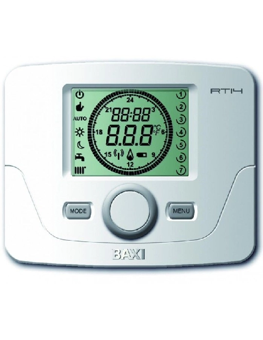 Producto Termostato modulante programable Baxi TCX 10C (con cables) 8431406157937 Baxi