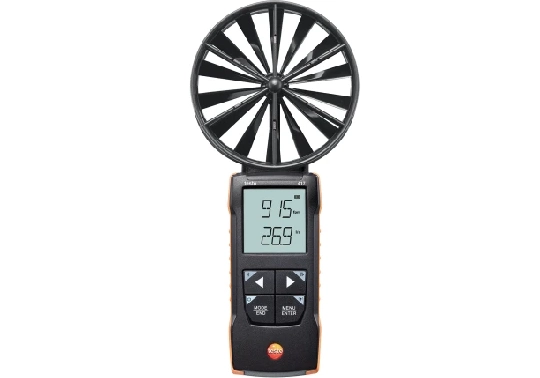 Producto Anemómetro testo 417 - Con molinete de 100 mm y conexión a App