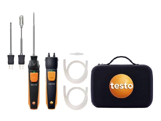 Producto Set testo Smart Probes HVAC - Instrumentos de medición para smartphone y tablet