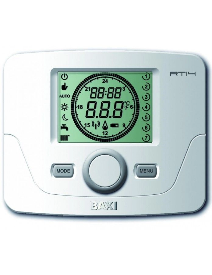 Termostato modulante programable Baxi TCX 10C (con cables) 8431406157937 Baxi