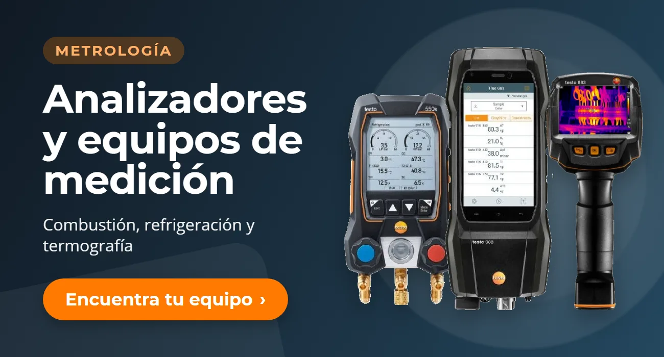 Analizadores y equipos de medición